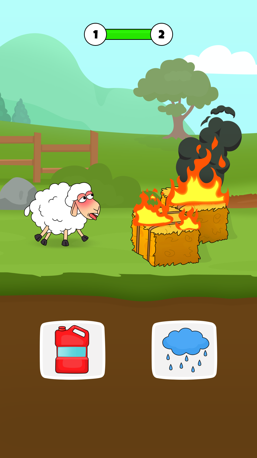 اسکرین شات 1 بازی Save The Sheep- Rescue Puzzle