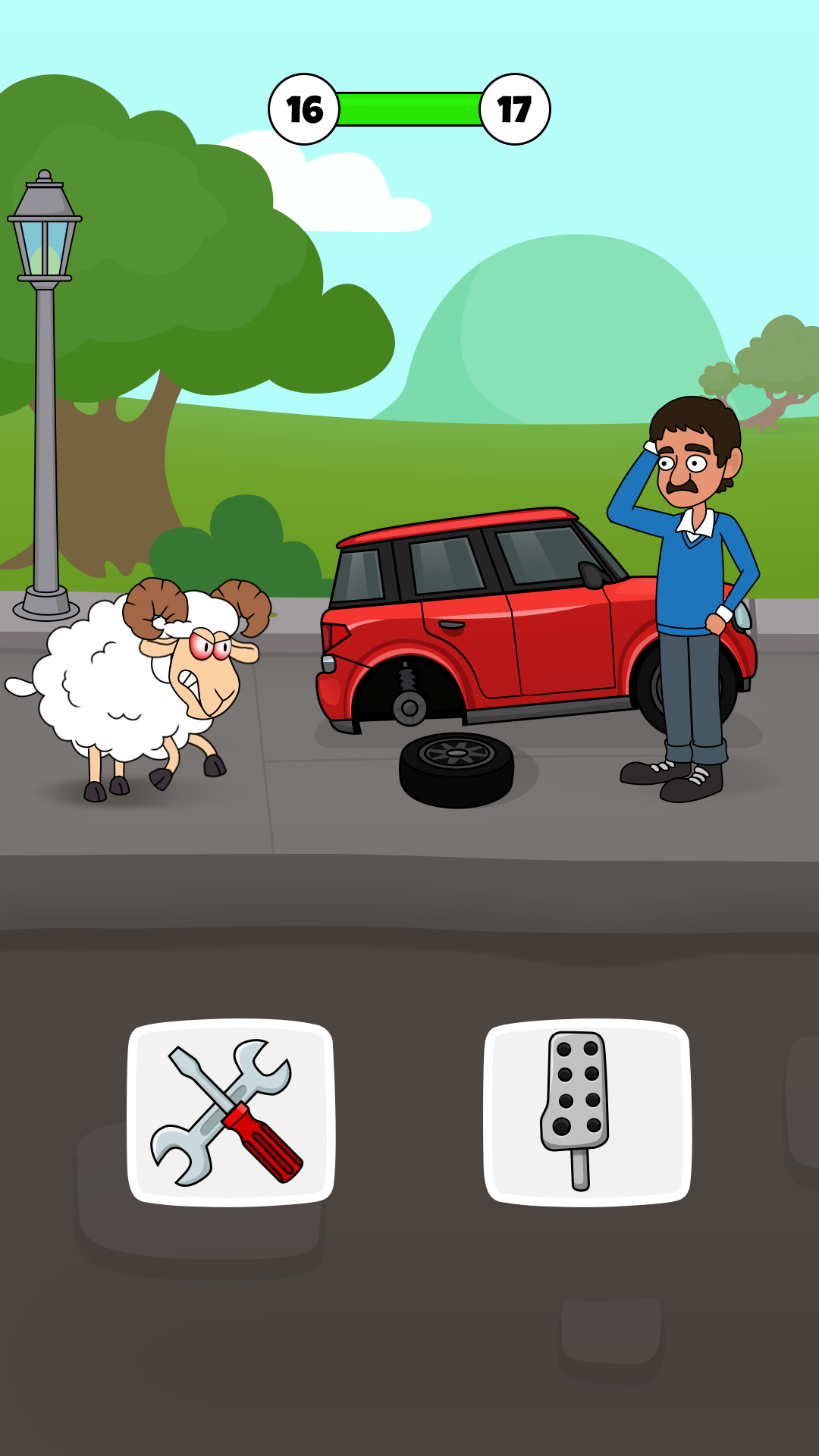 اسکرین شات 2 بازی Save The Sheep- Rescue Puzzle