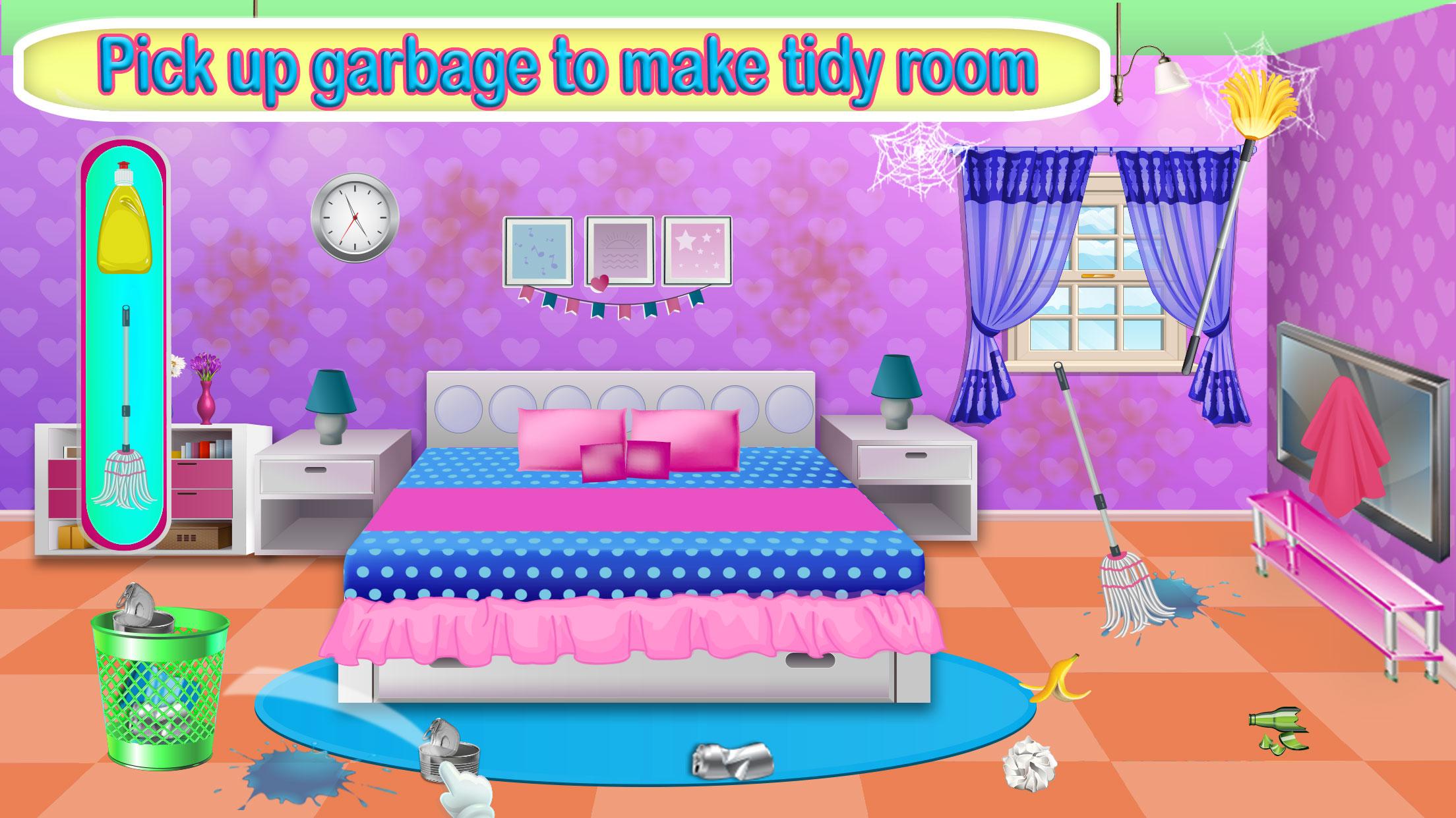 اسکرین شات 1 بازی Girls Home Cleaning & Repair