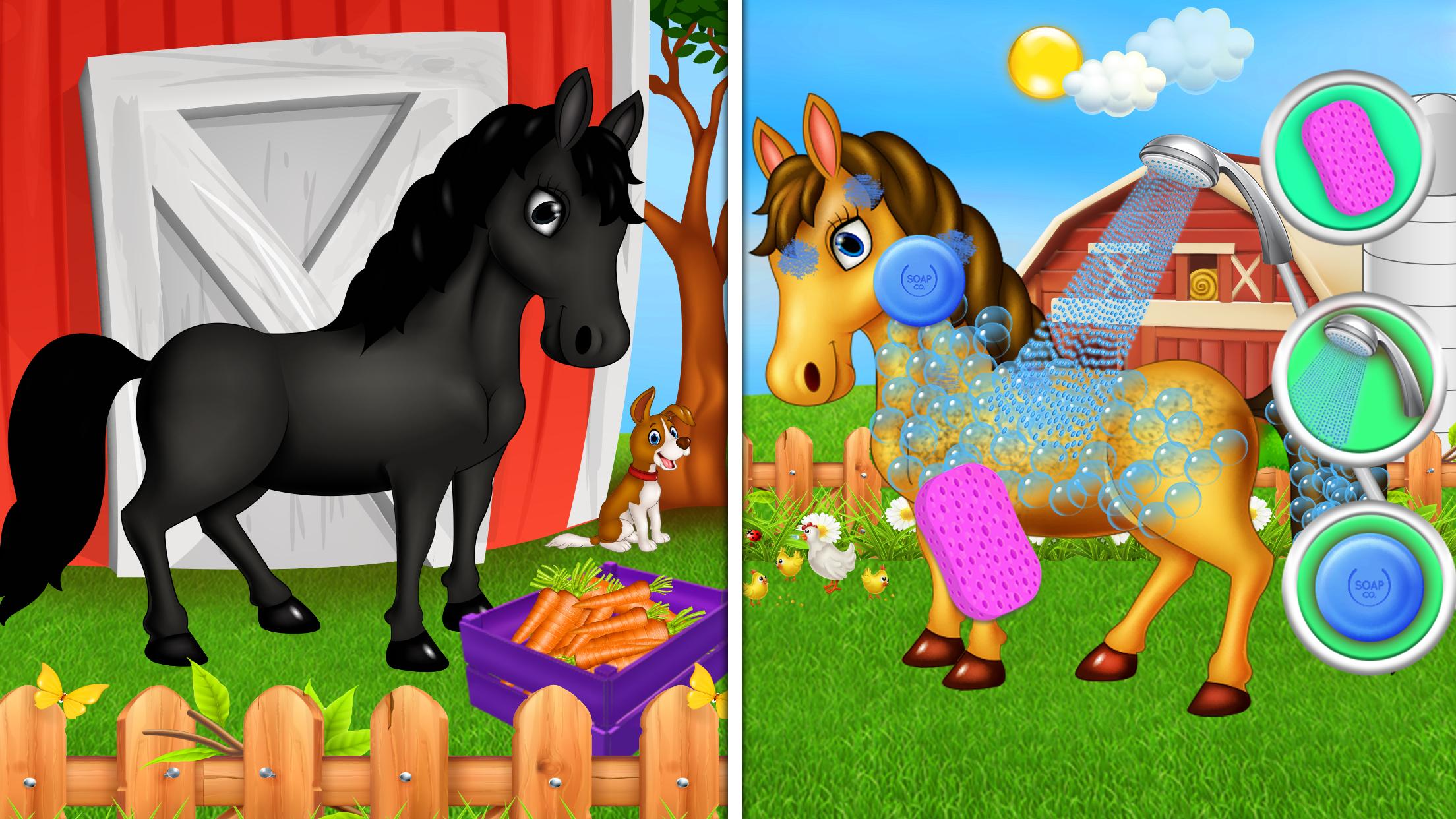 اسکرین شات 3 بازی Horse Stable Maker & Build It