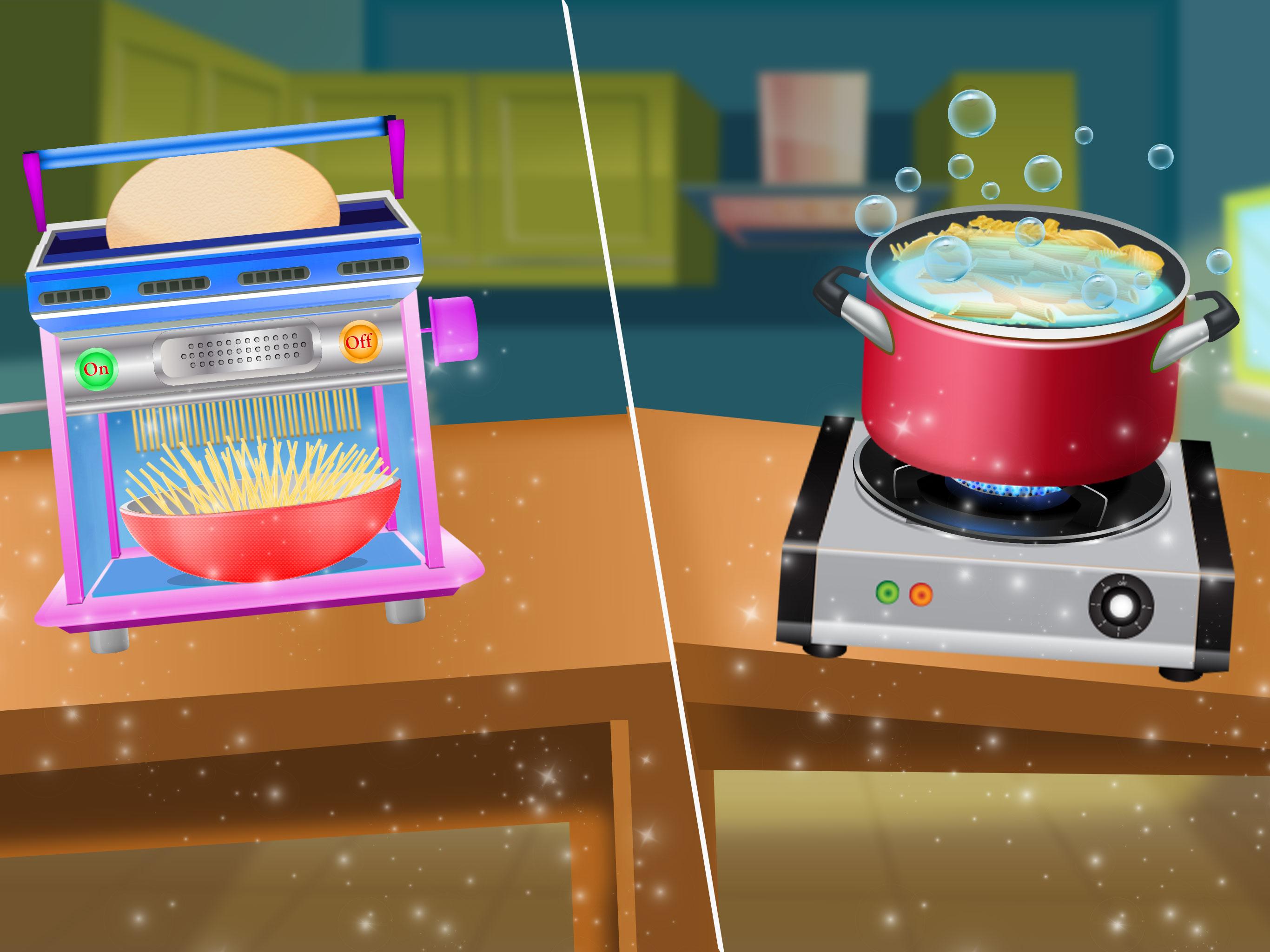 اسکرین شات 5 بازی Make Pasta Food in Cooking Kit