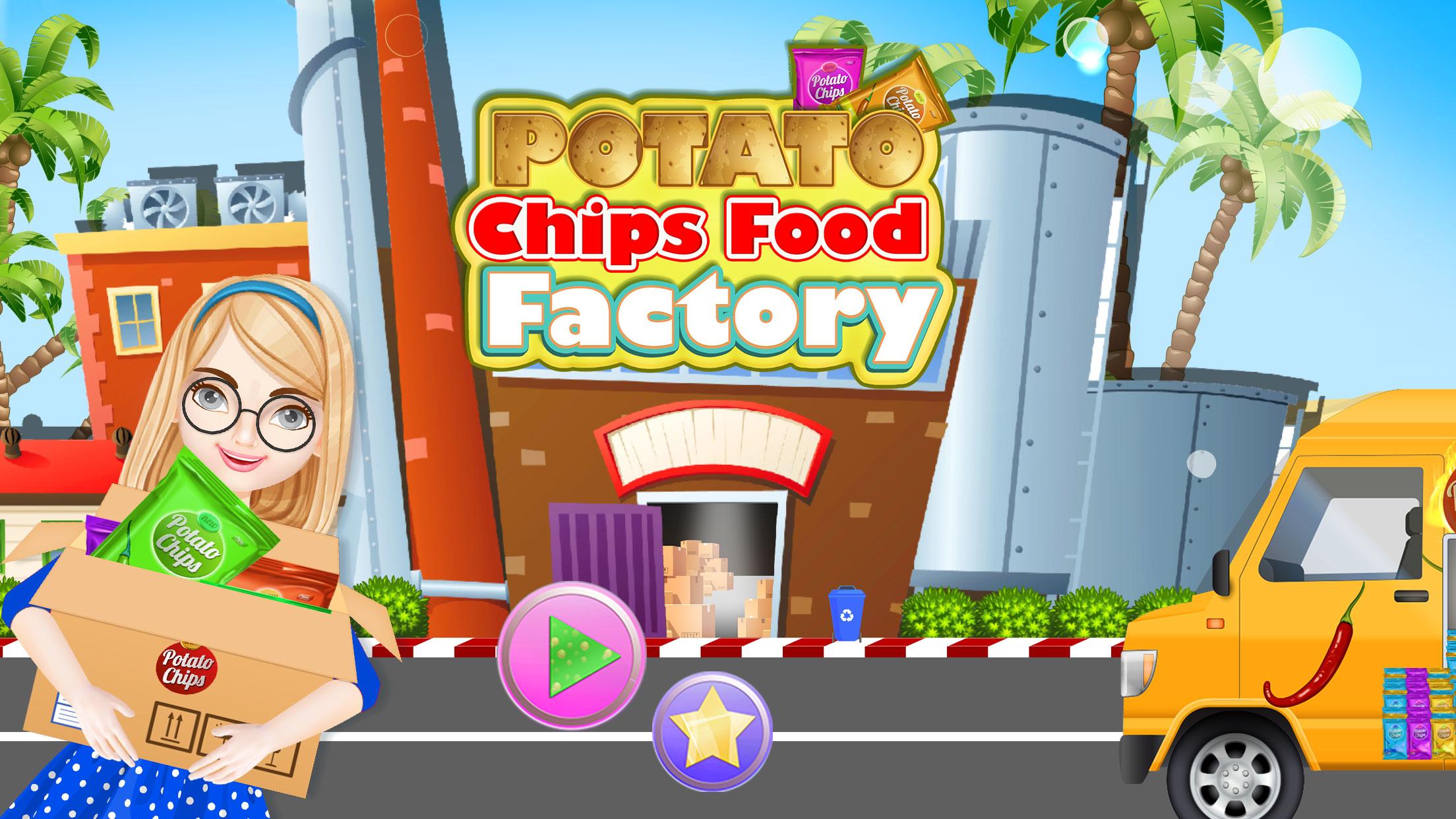اسکرین شات 6 بازی Potato Chips Food Factory – Cr