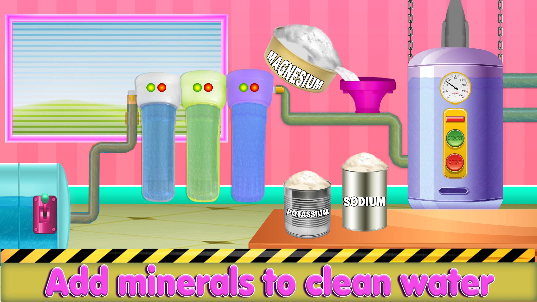 اسکرین شات 4 بازی Pure Water Bottle Factory: Hea