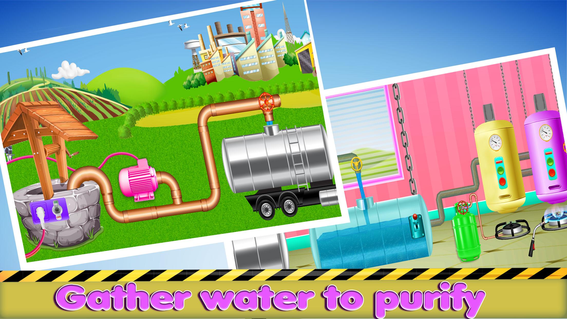 اسکرین شات 3 بازی Pure Water Bottle Factory: Hea
