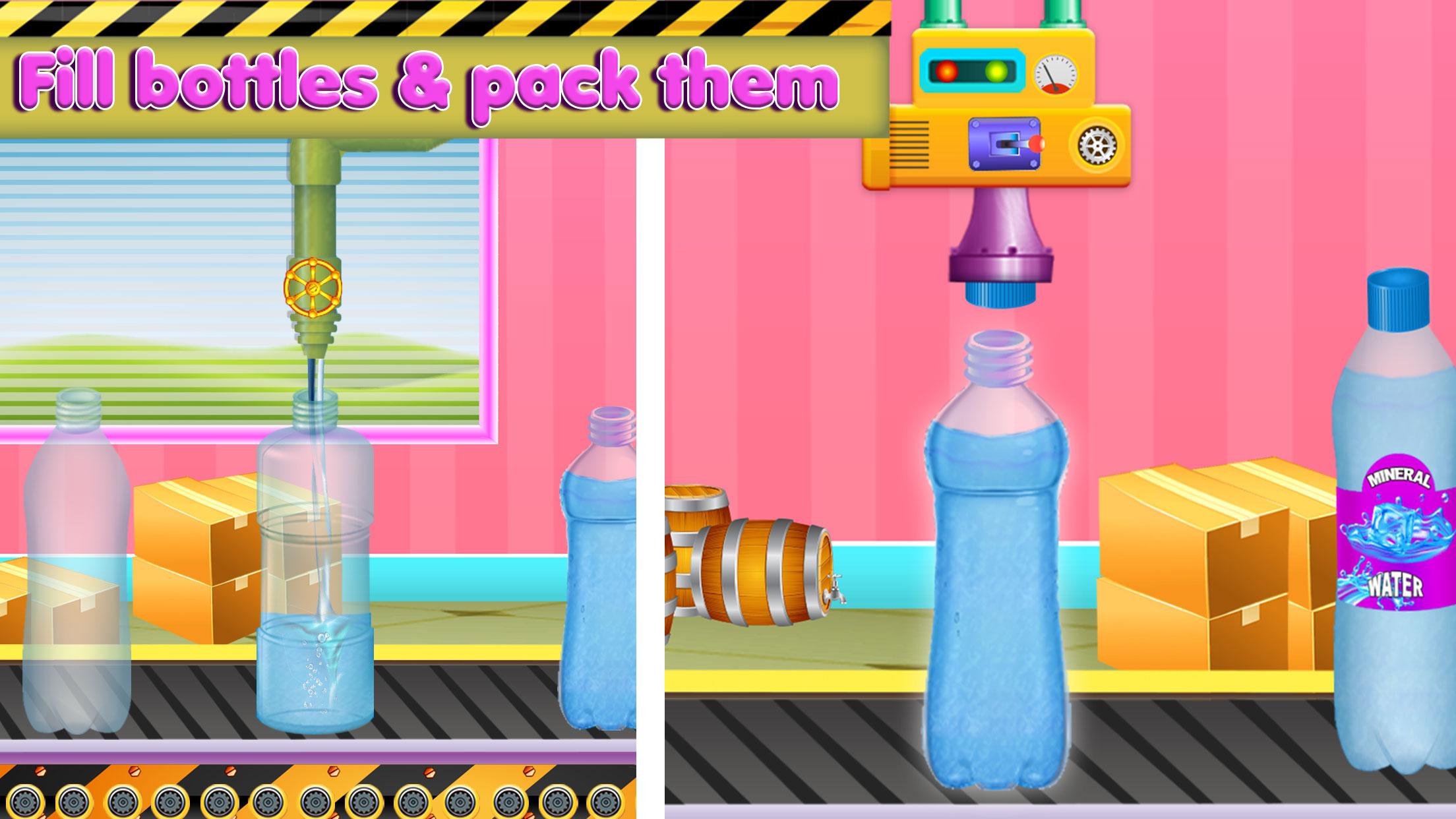 اسکرین شات 1 بازی Pure Water Bottle Factory: Hea