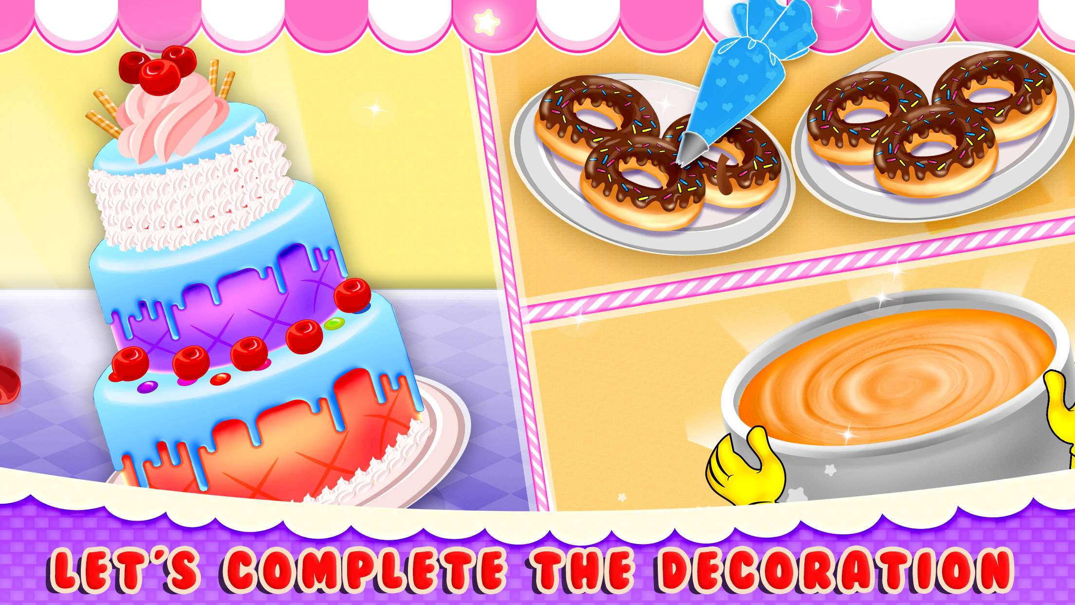 اسکرین شات 1 بازی Sweet Cake Dessert Shop Games