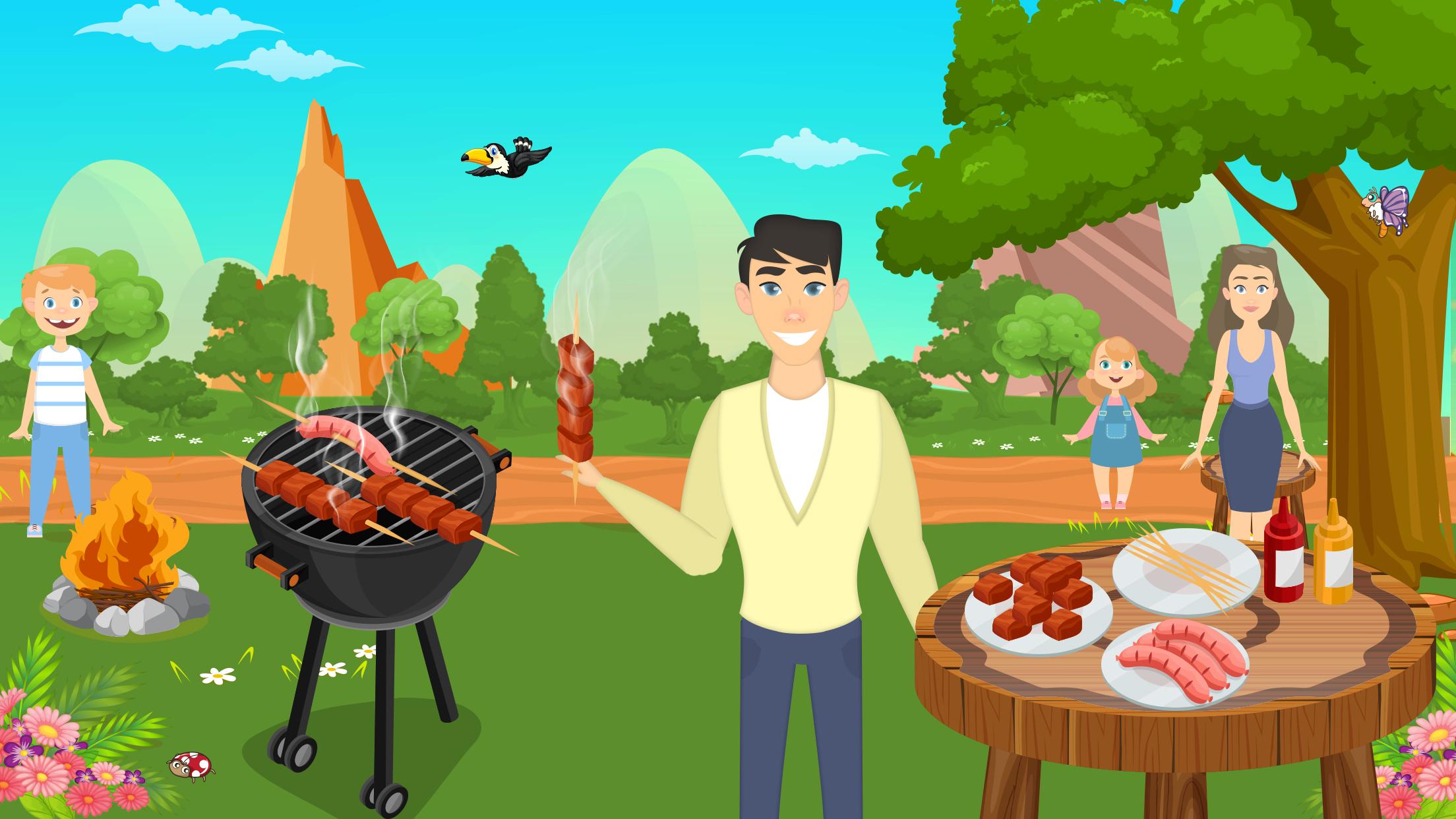 اسکرین شات 3 بازی Vacation Family Picnic Adventu
