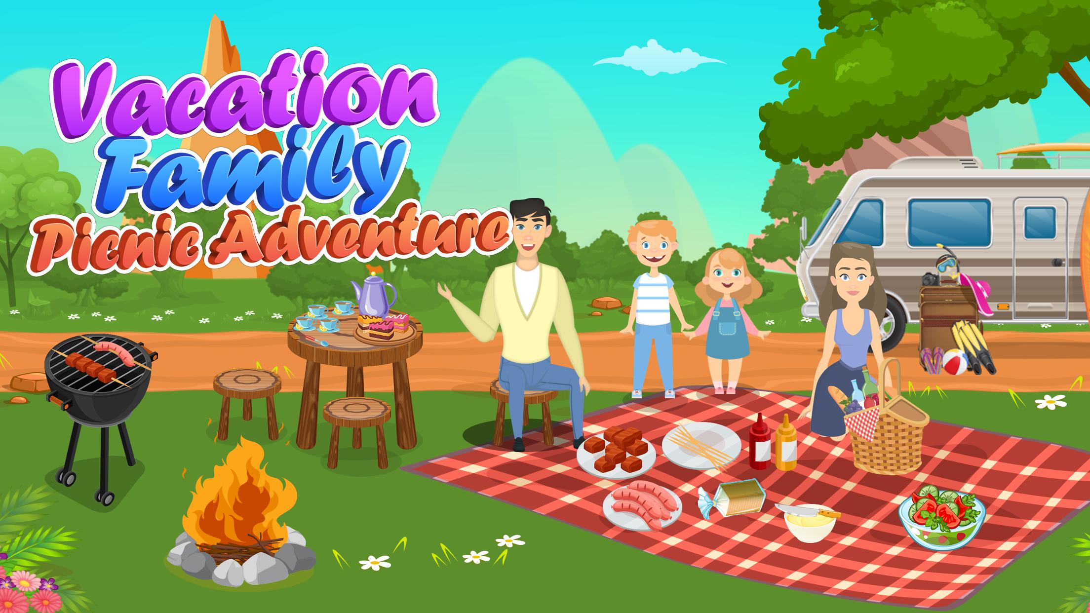 اسکرین شات 5 بازی Vacation Family Picnic Adventu