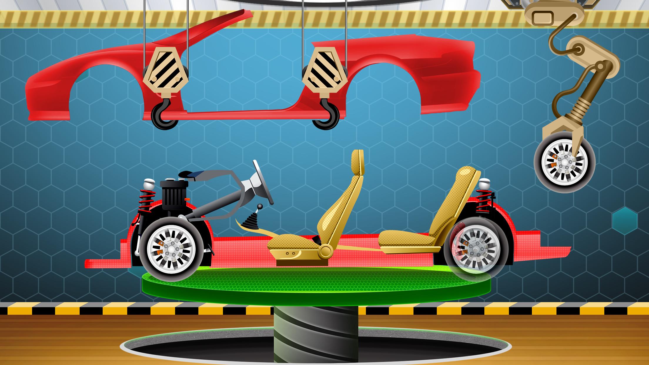 اسکرین شات 2 بازی Sports Car Factory