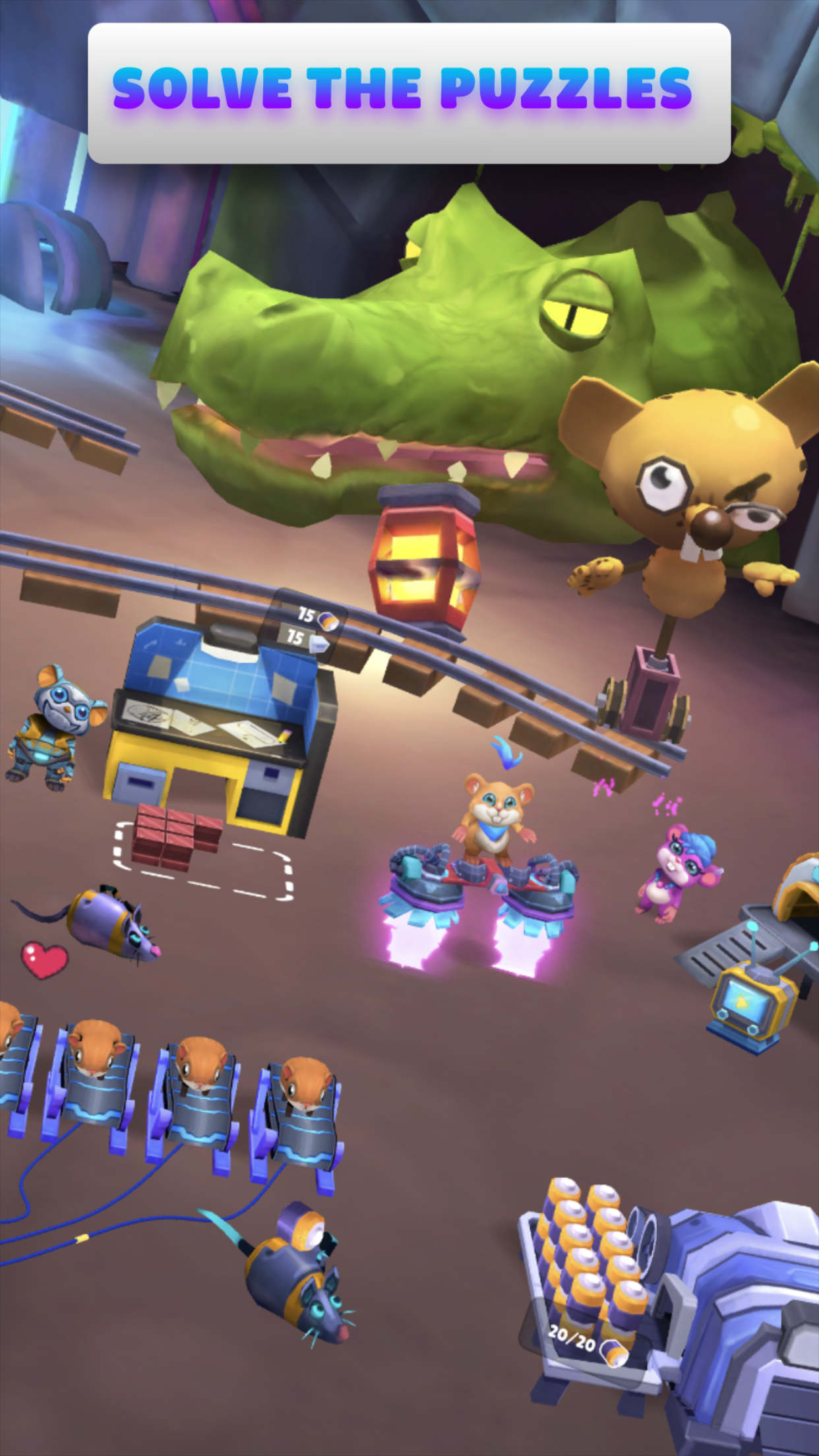 اسکرین شات 2 بازی Hamster Escapes : Minnie Pets!