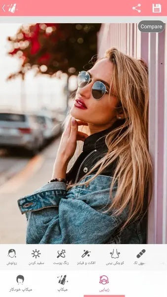 اسکرین شات 2 برنامه ‏ویرایشگر عکس صورت