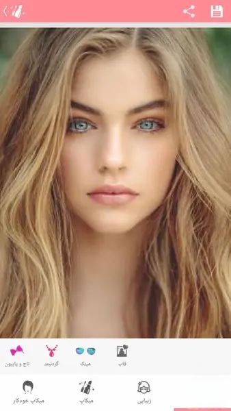 اسکرین شات 1 برنامه ‏ویرایشگر عکس صورت