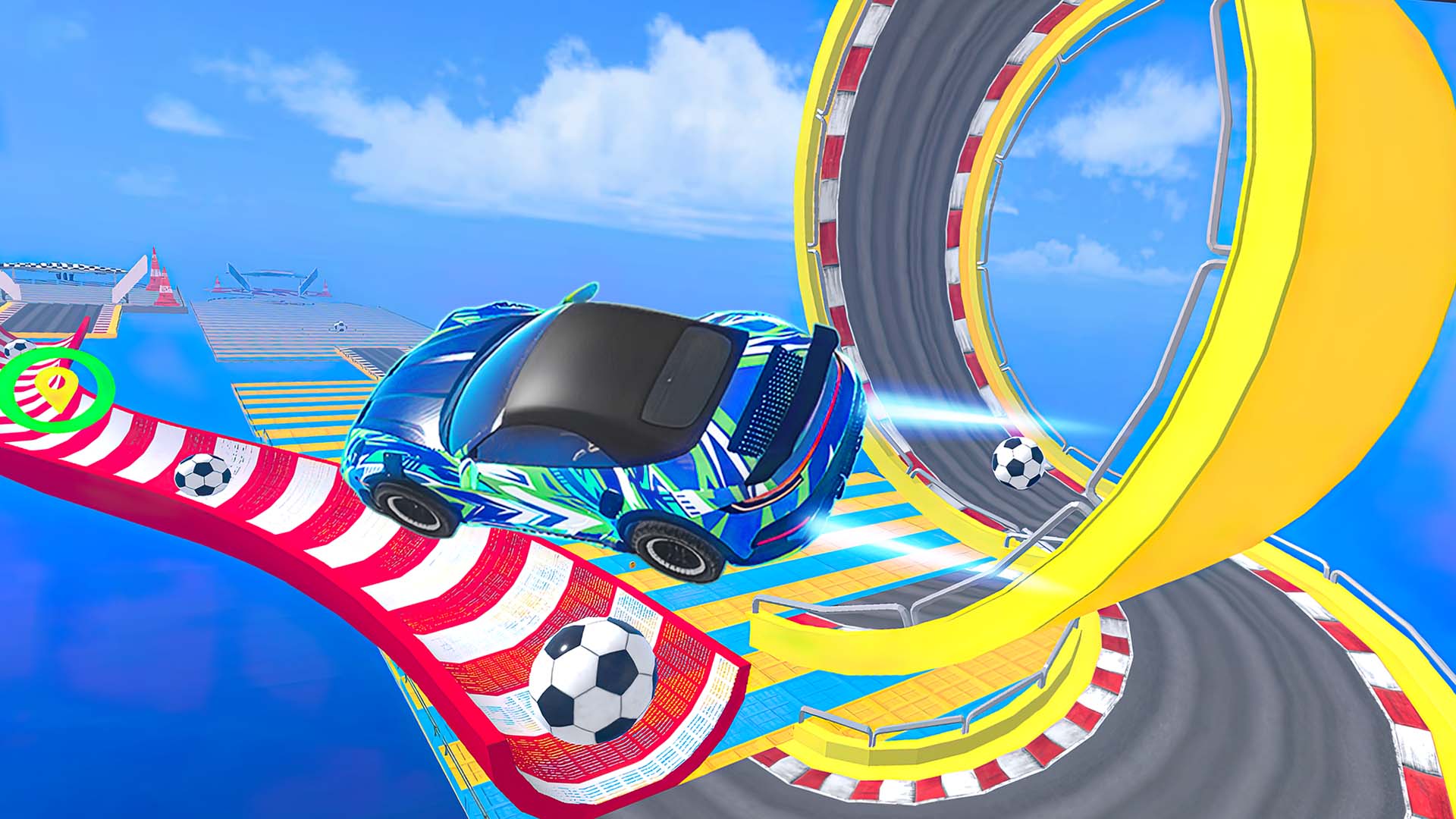 اسکرین شات 3 بازی Mega Ramp Car : Super Car Game