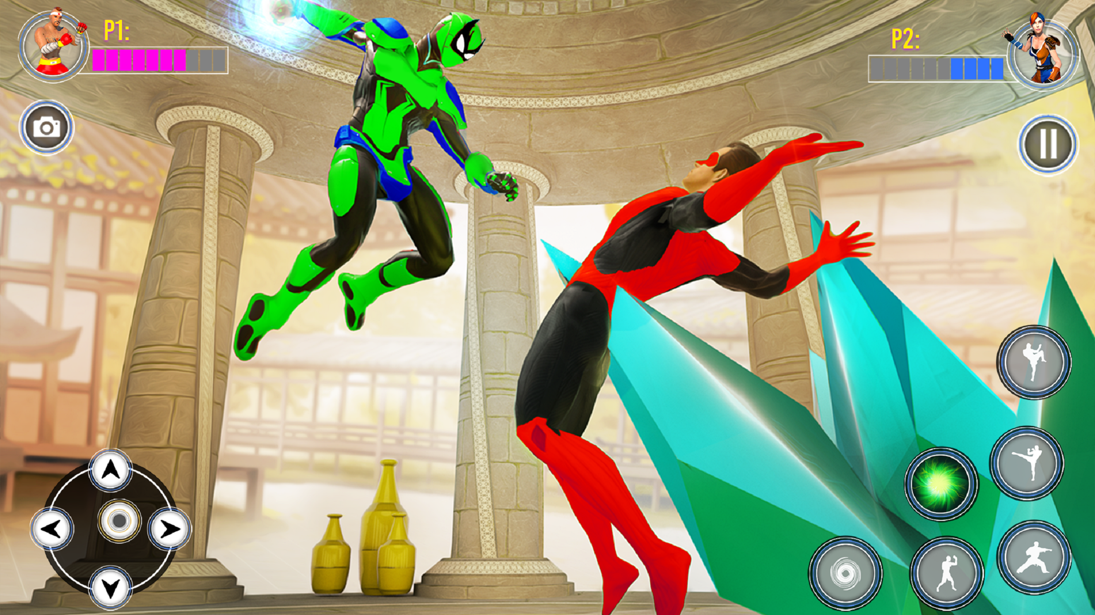 اسکرین شات 3 بازی Street Kung Fu Superhero Games
