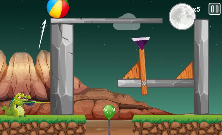 اسکرین شات 1 بازی Unlucky Balloons