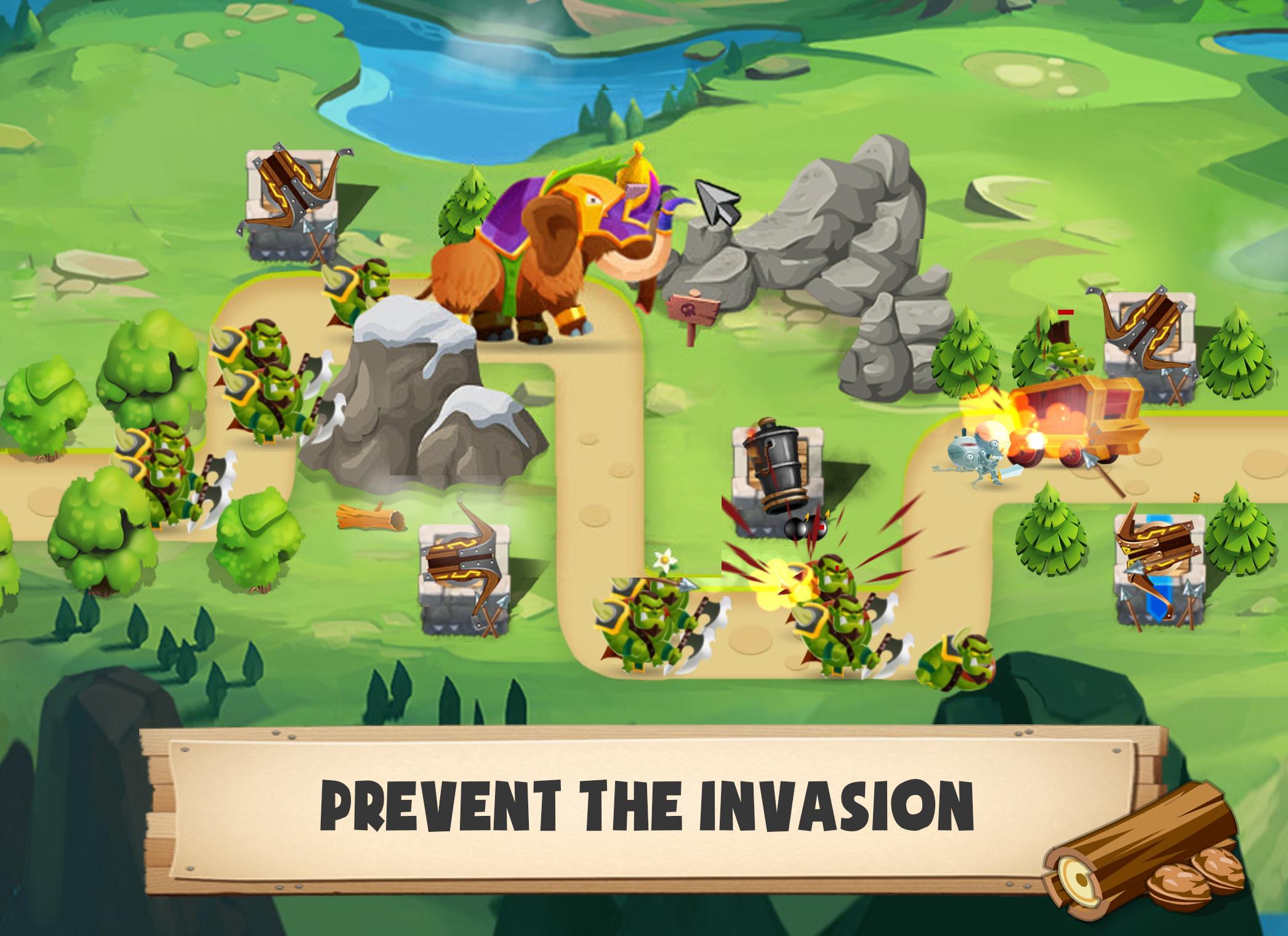 اسکرین شات 1 بازی Tower Defense War