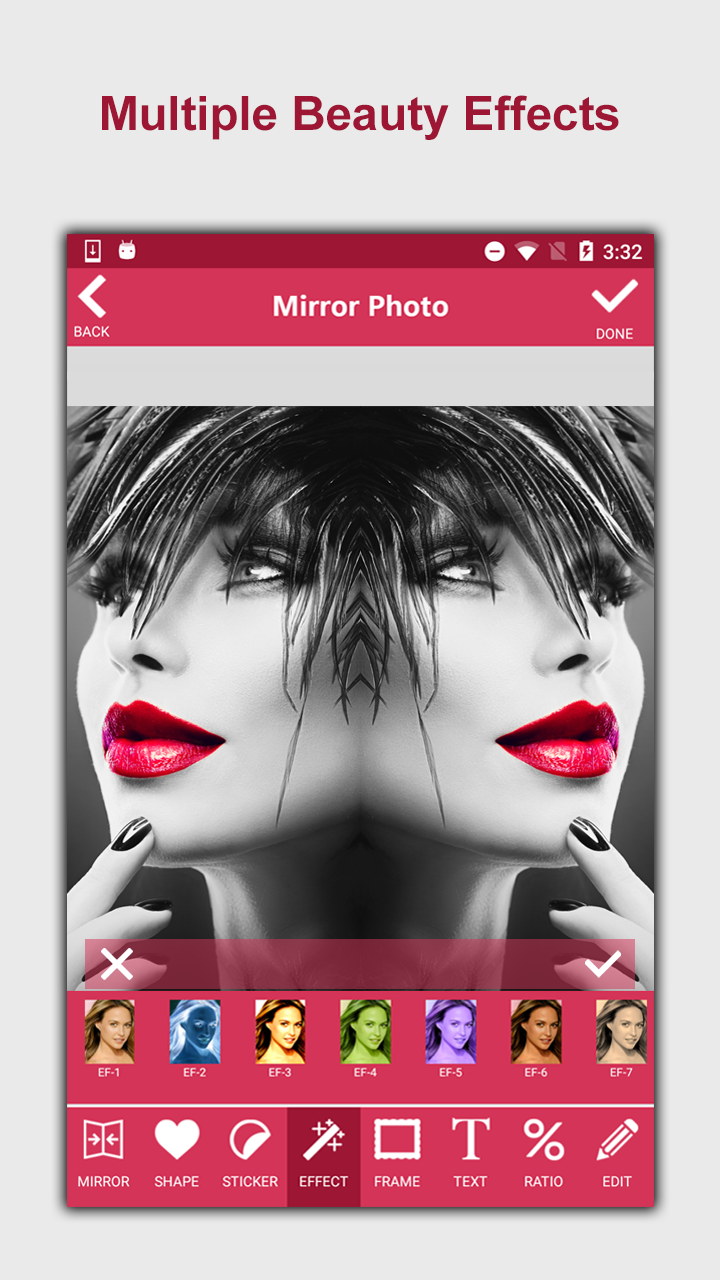 اسکرین شات 4 برنامه Mirror Photo
