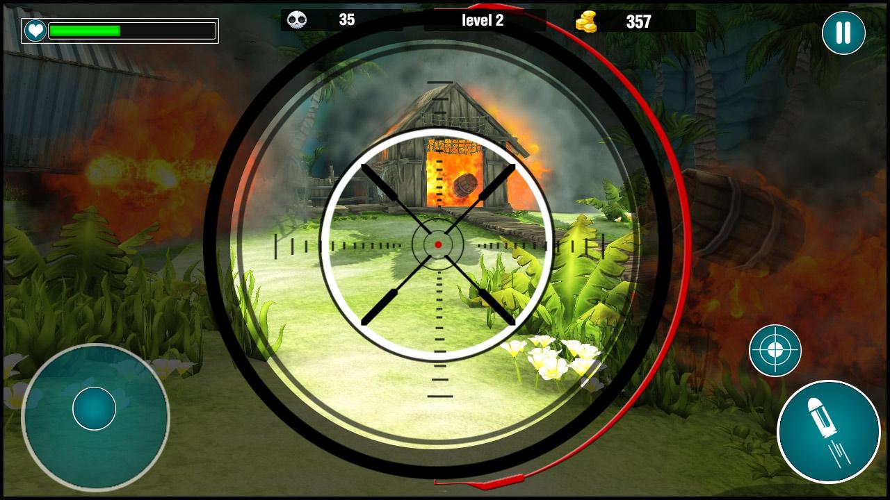 اسکرین شات 2 بازی Commando Strike Battle Games