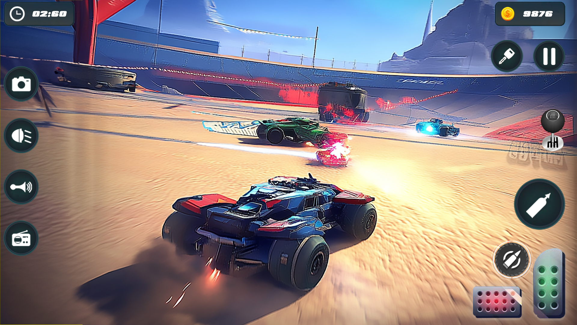 اسکرین شات 2 برنامه Shooting Car Games: Car War 3D