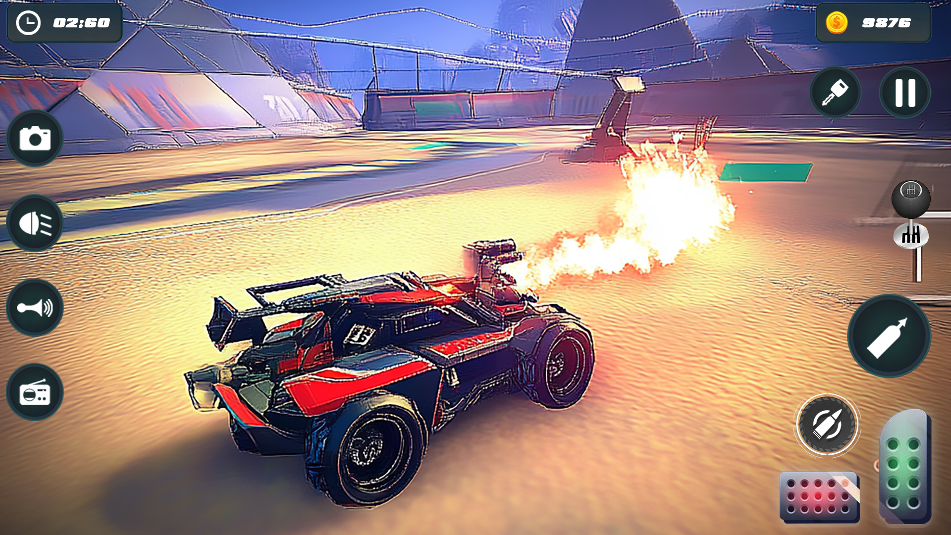 اسکرین شات 4 برنامه Shooting Car Games: Car War 3D