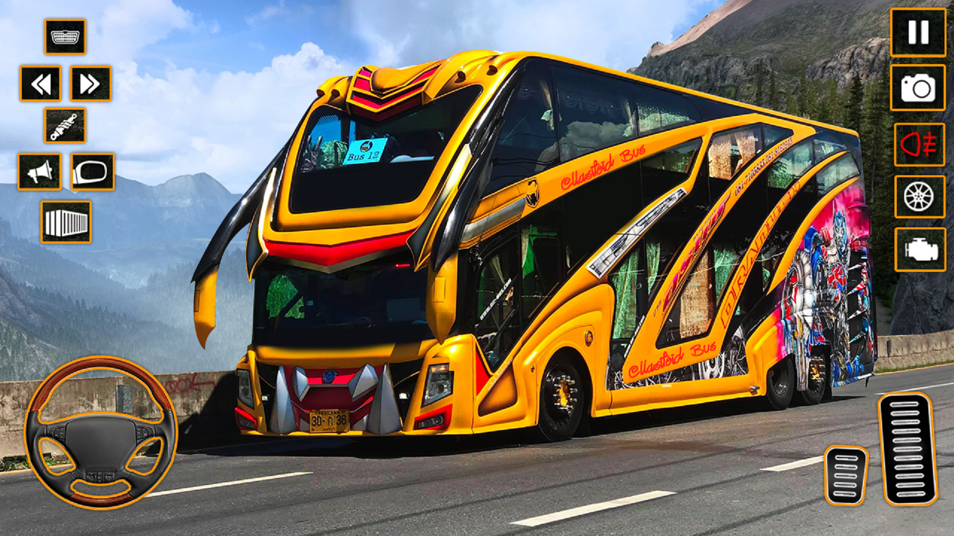 اسکرین شات 2 بازی Euro Coach Bus:US Bus Sim 2023