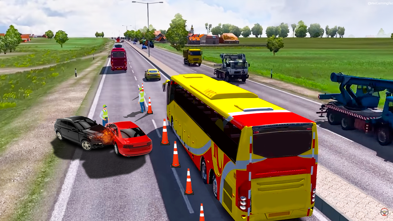 اسکرین شات 5 بازی Euro Coach Bus:US Bus Sim 2023