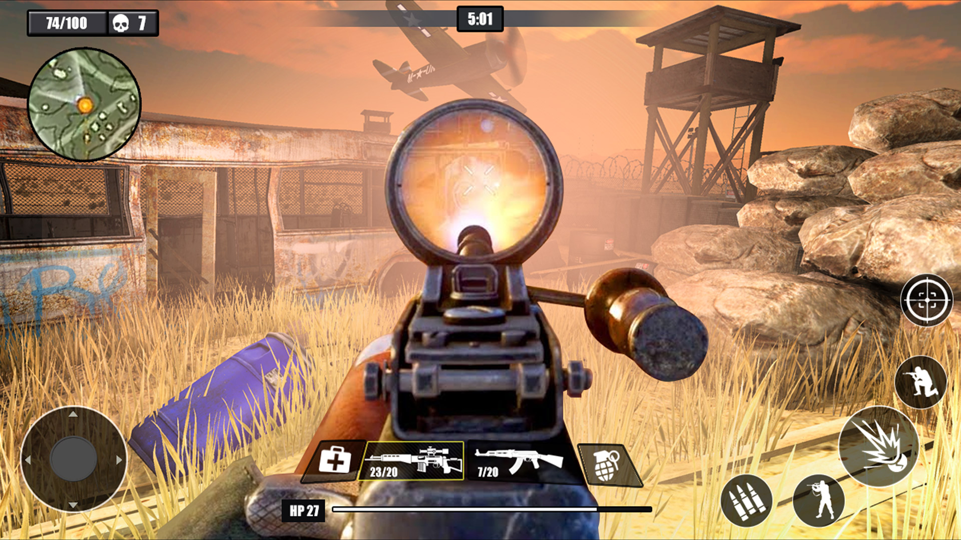 اسکرین شات 1 بازی Call of WW2: Army Warfare Duty