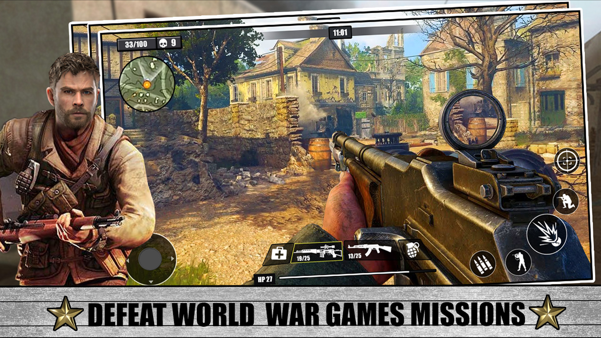 اسکرین شات 4 بازی Call of WW2: Army Warfare Duty
