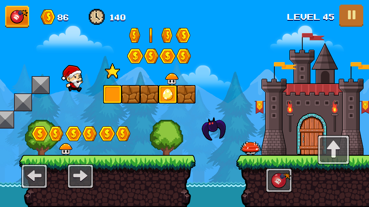 اسکرین شات 2 بازی Super Dan's World - Run Game