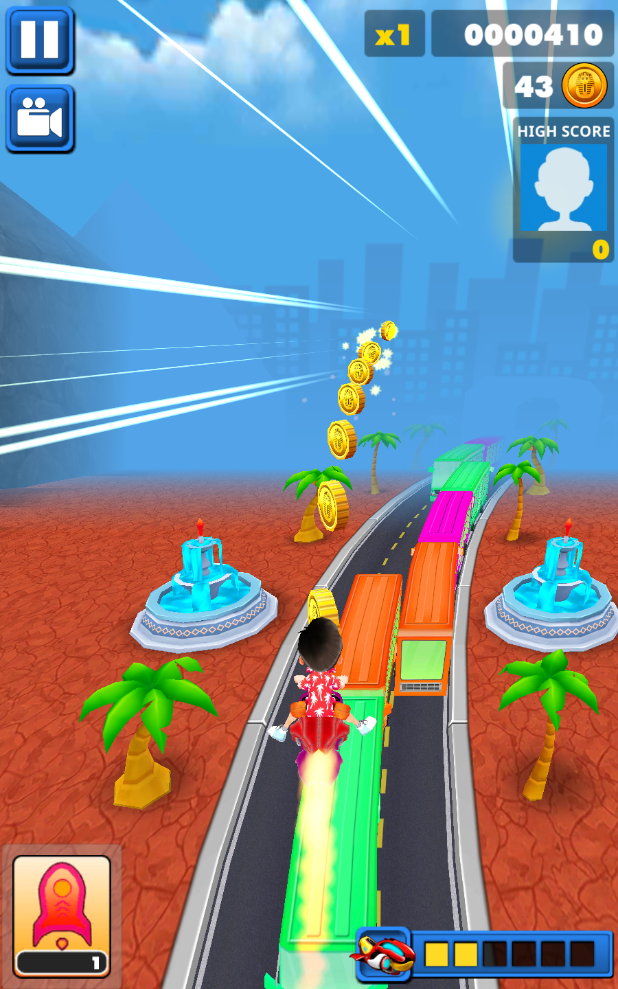 اسکرین شات 4 بازی Surfer Way Runner Boy Games