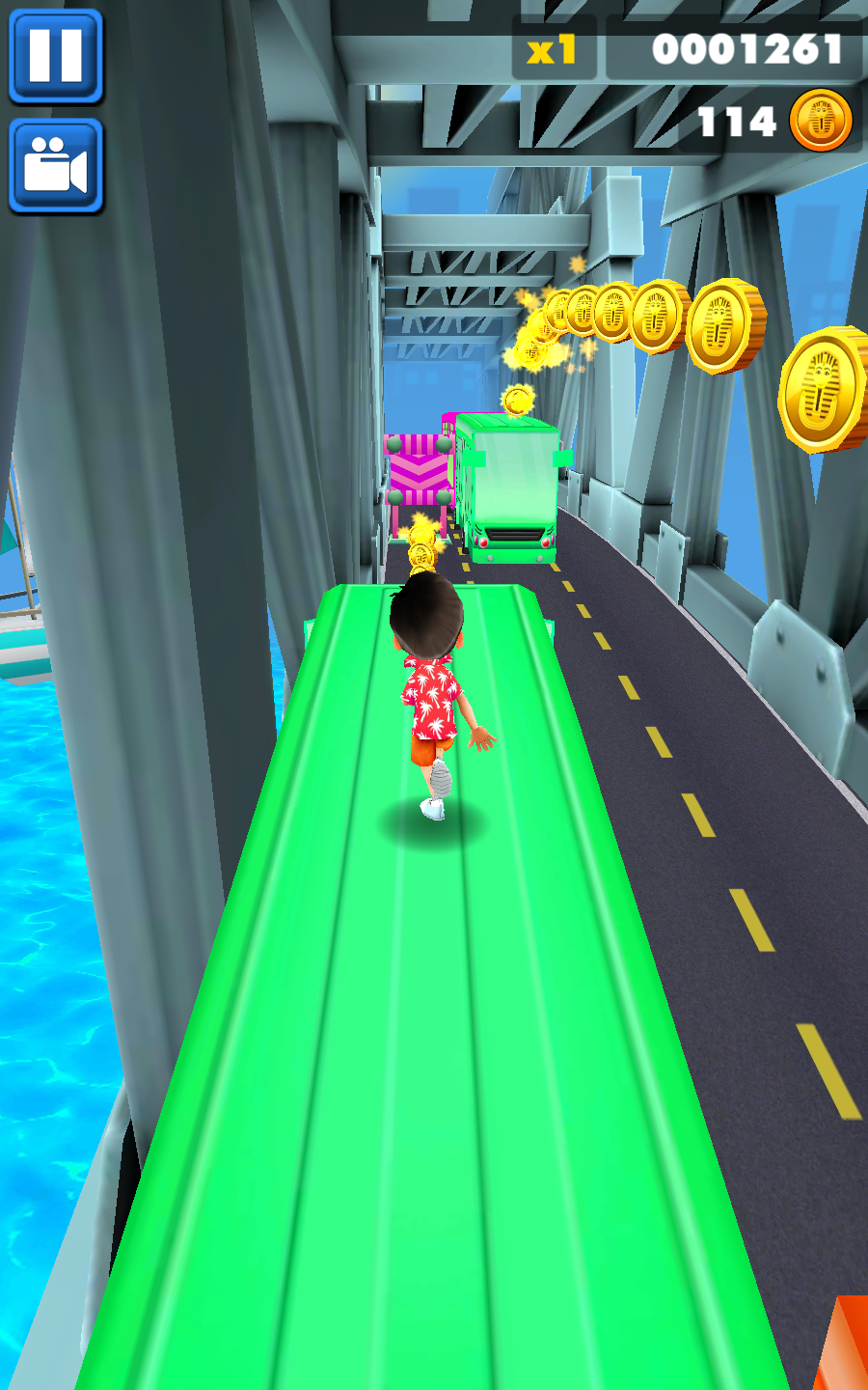 اسکرین شات 1 بازی Surfer Way Runner Boy Games