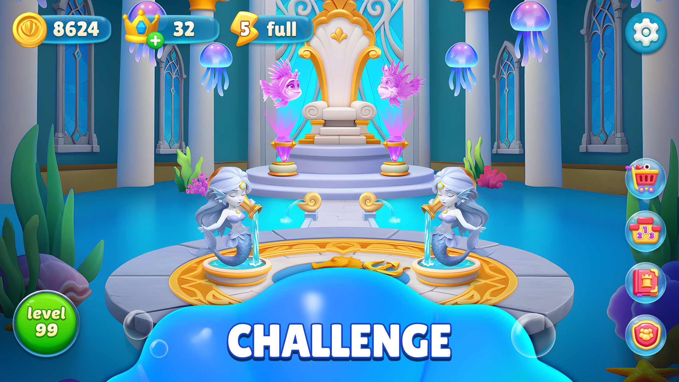 اسکرین شات 3 بازی Aquarium Crush