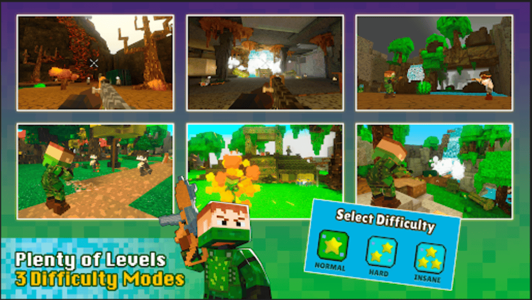 اسکرین شات 3 بازی Block Wars Survival Games