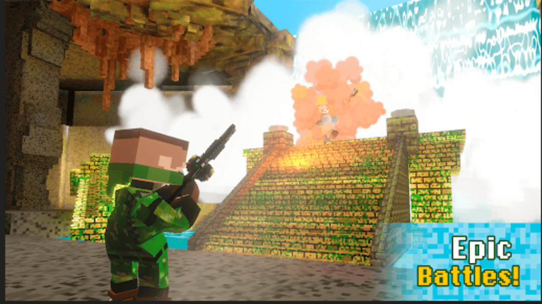 اسکرین شات 4 بازی Block Wars Survival Games