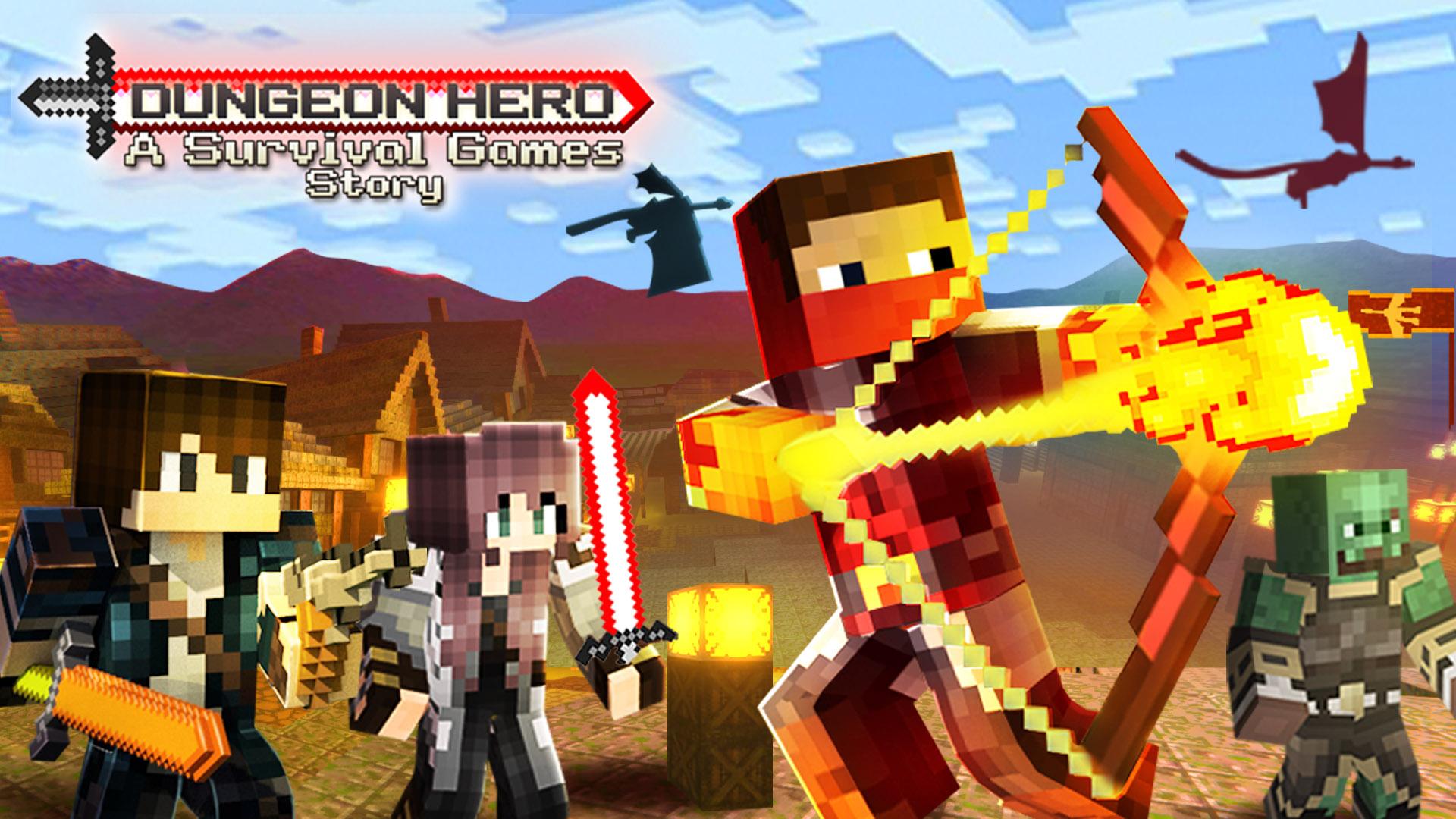 اسکرین شات 1 بازی Dungeon Hero Survival Games