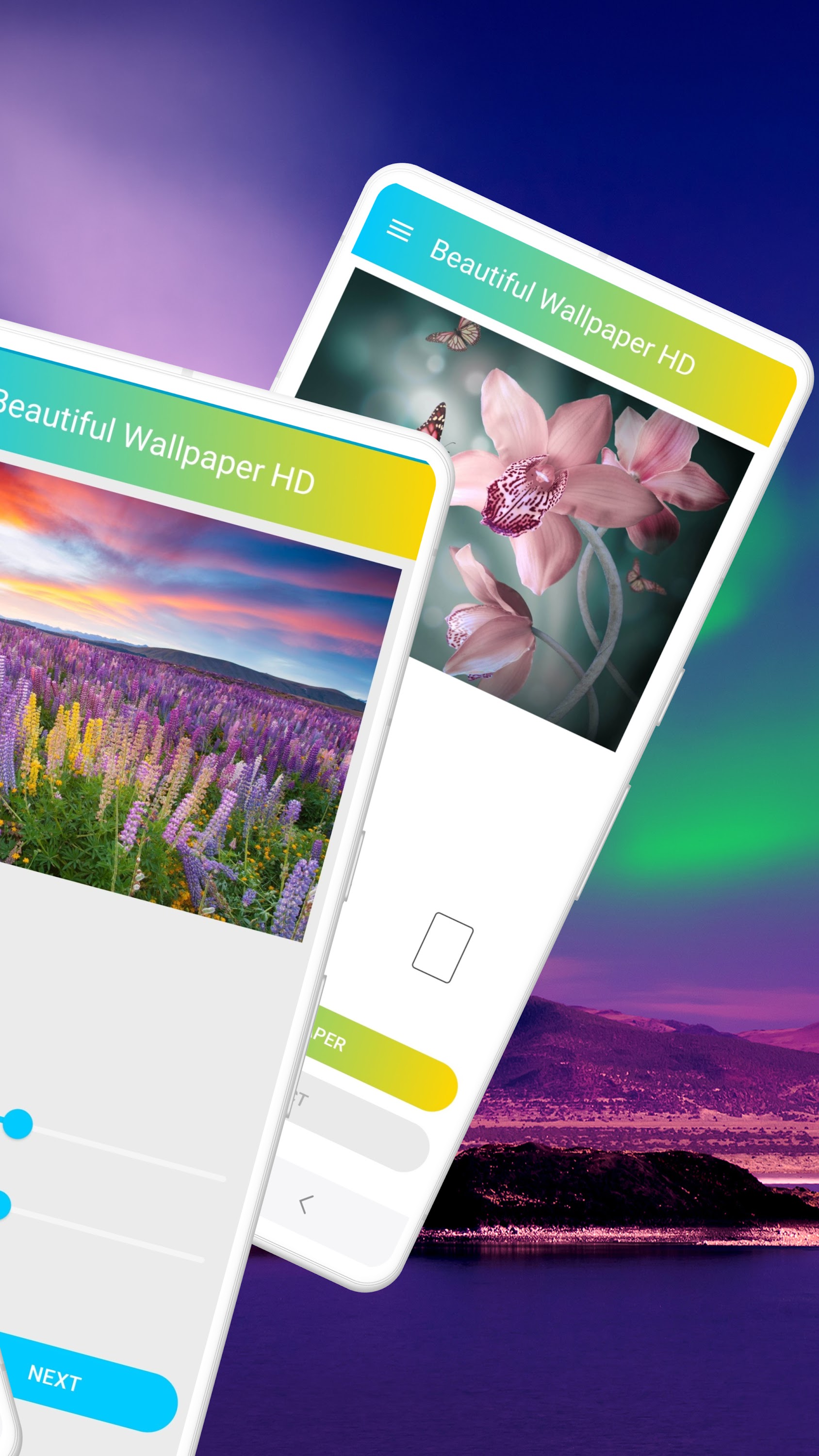 اسکرین شات 2 برنامه Beautiful Wallpaper HD