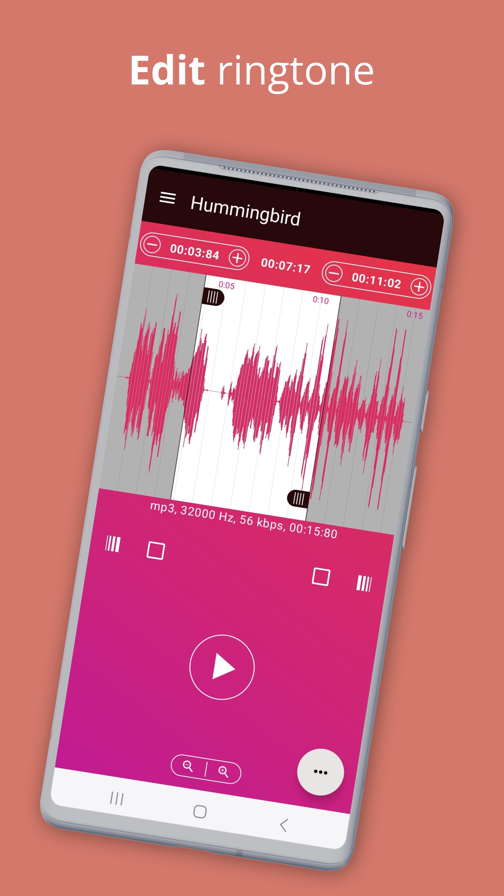 اسکرین شات 5 برنامه Bird Sounds Ringtones