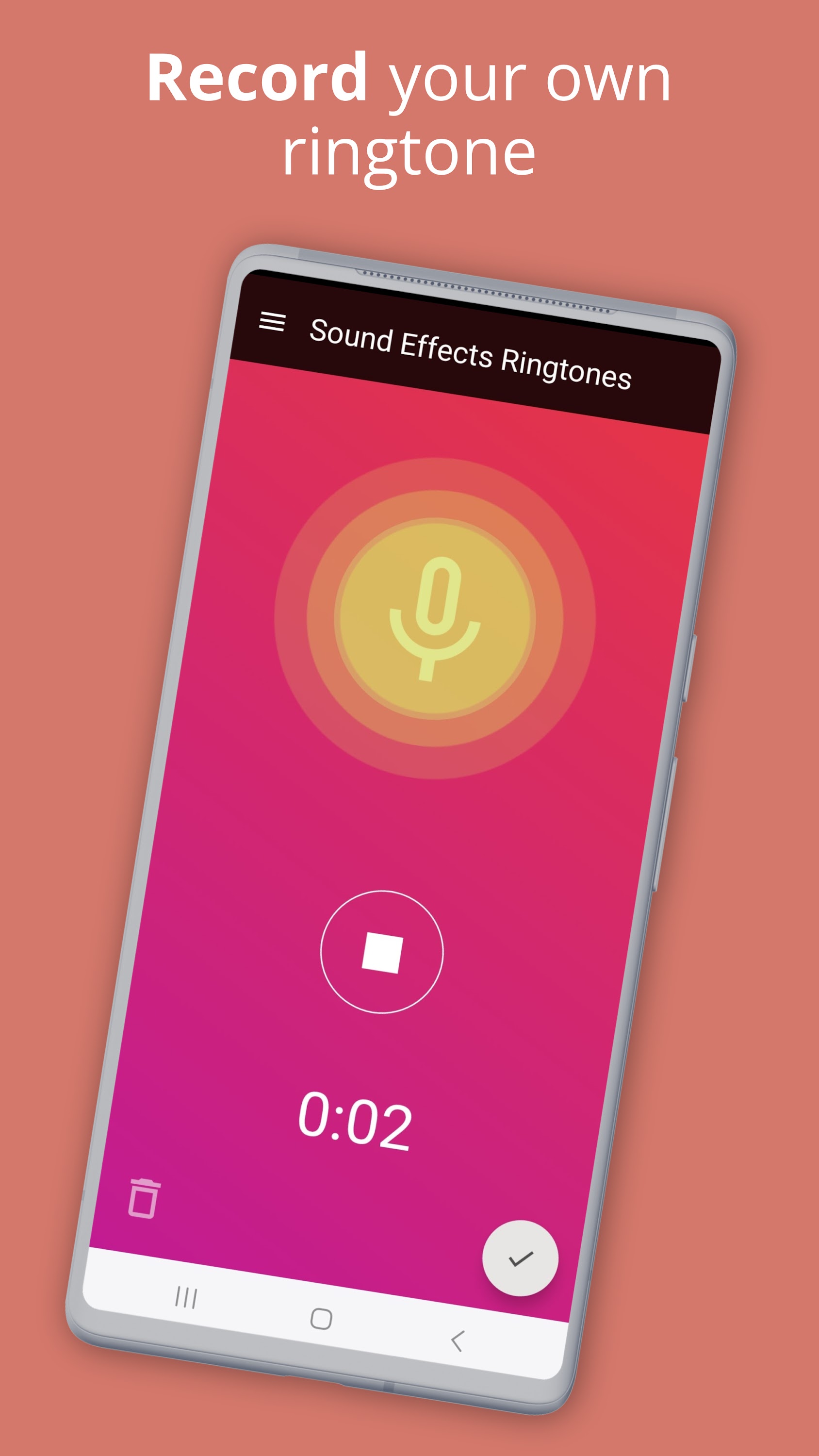 اسکرین شات 3 برنامه Sound Effects Ringtones