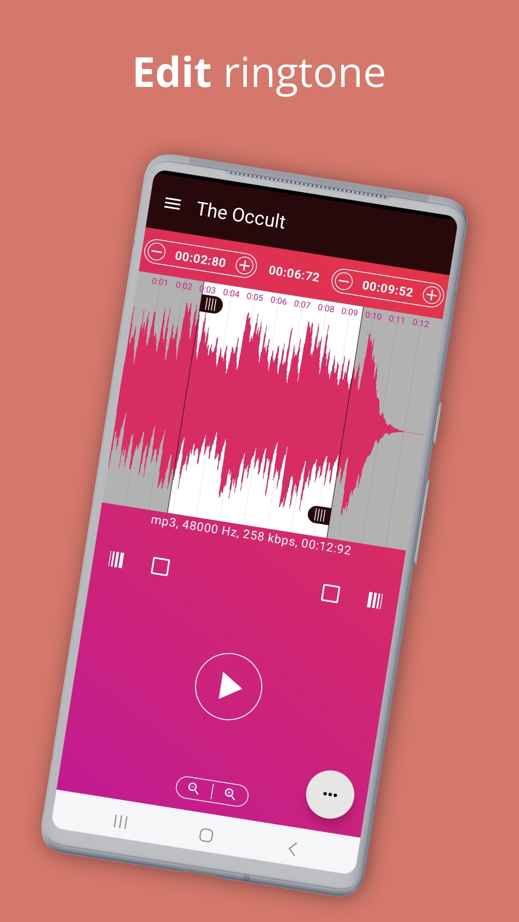 اسکرین شات 5 برنامه Scary Ringtones and Sounds