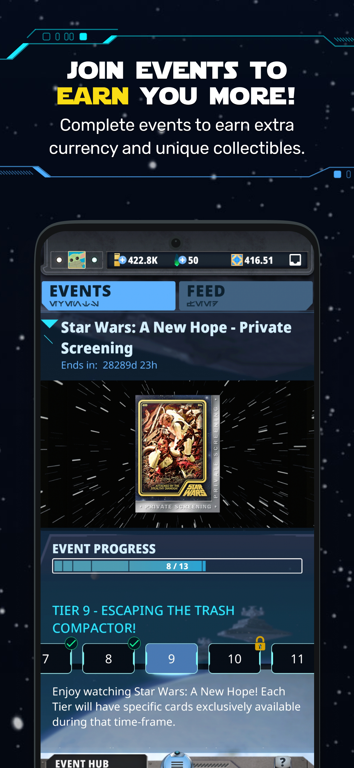 اسکرین شات 5 برنامه Star Wars Card Trader by Topps
