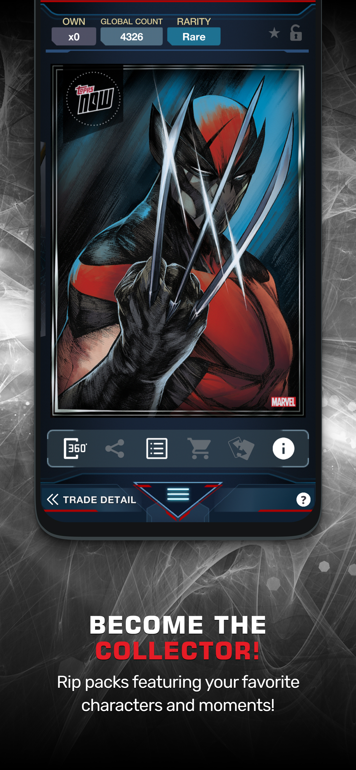 اسکرین شات 4 بازی Marvel Collect! by Topps®