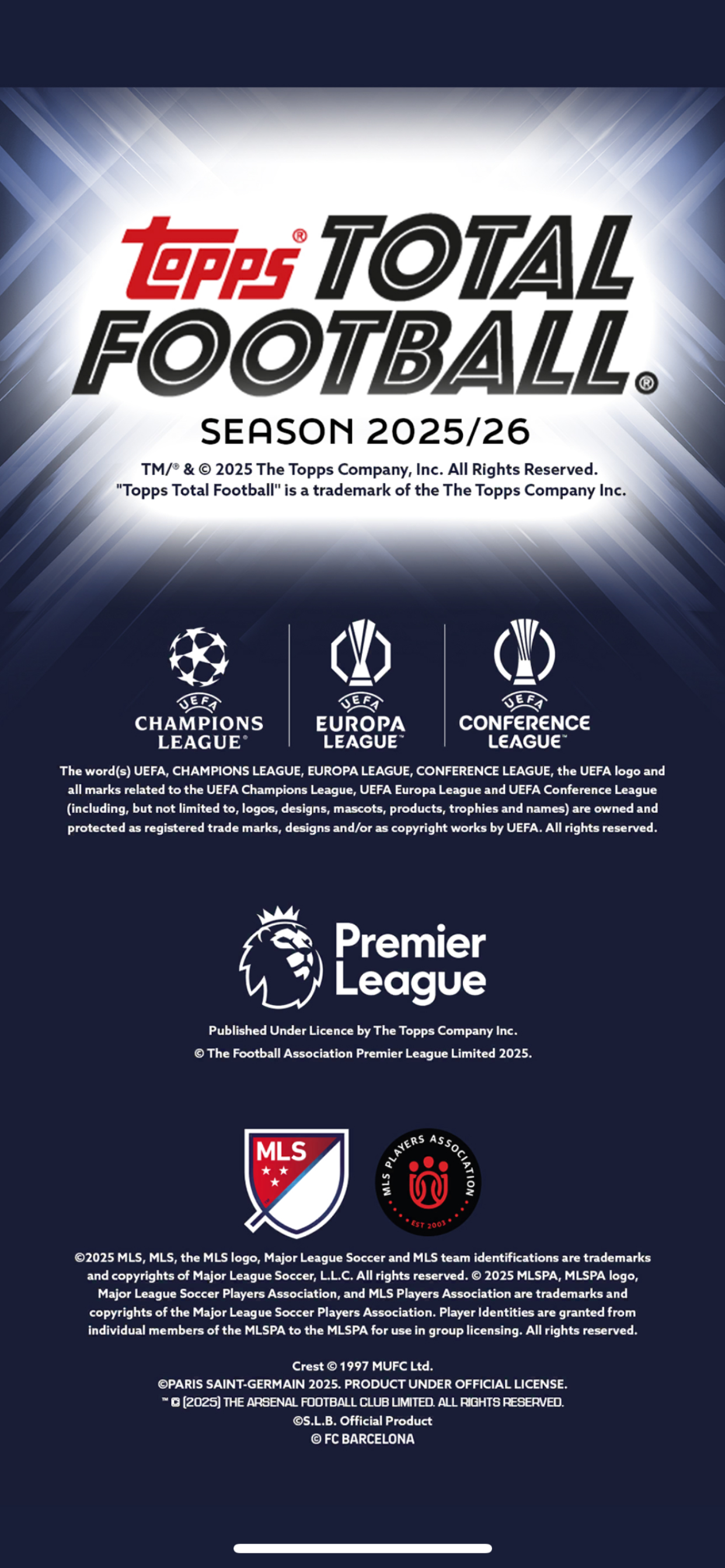 اسکرین شات 1 بازی Topps Total Football®