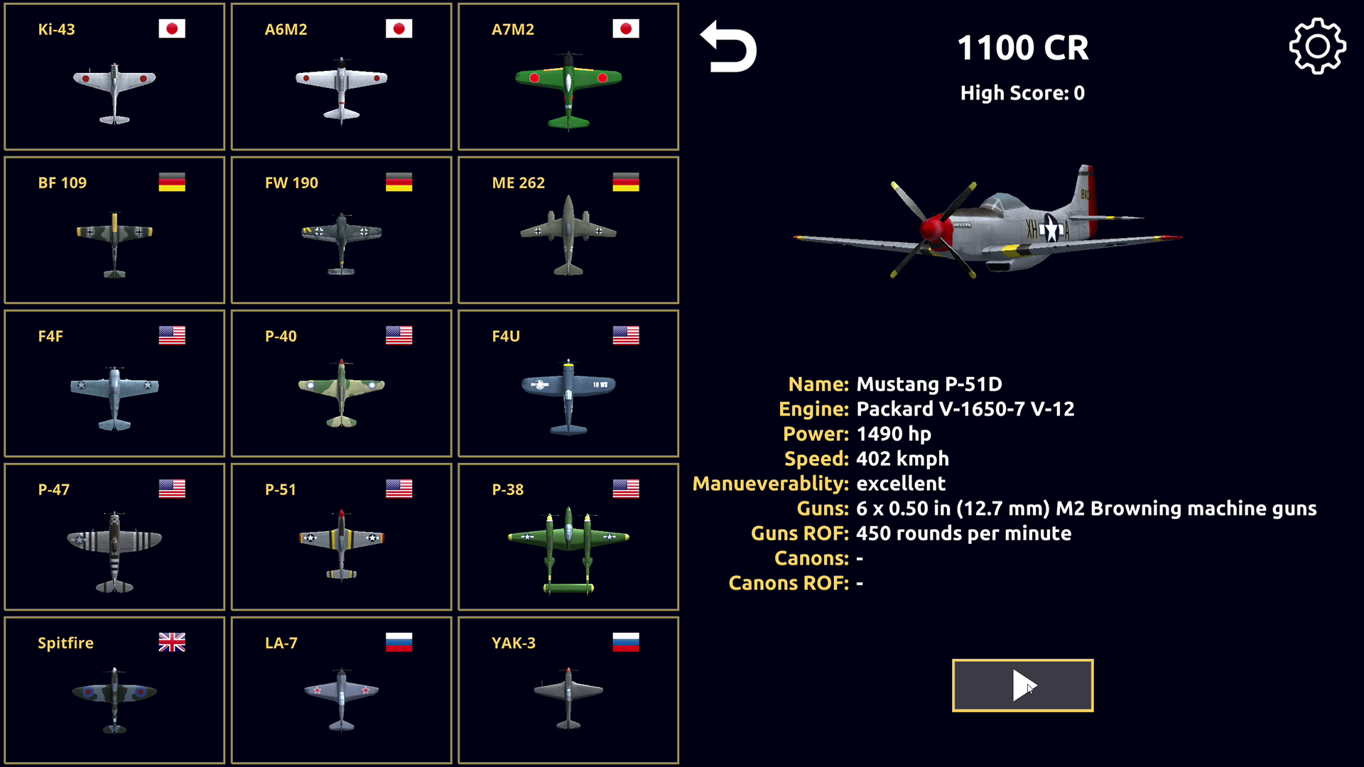اسکرین شات 2 بازی Night Fighter: WW2 Dogfight