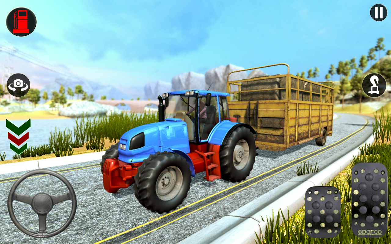 اسکرین شات 4 بازی Off-road Indian Cargo Tractor