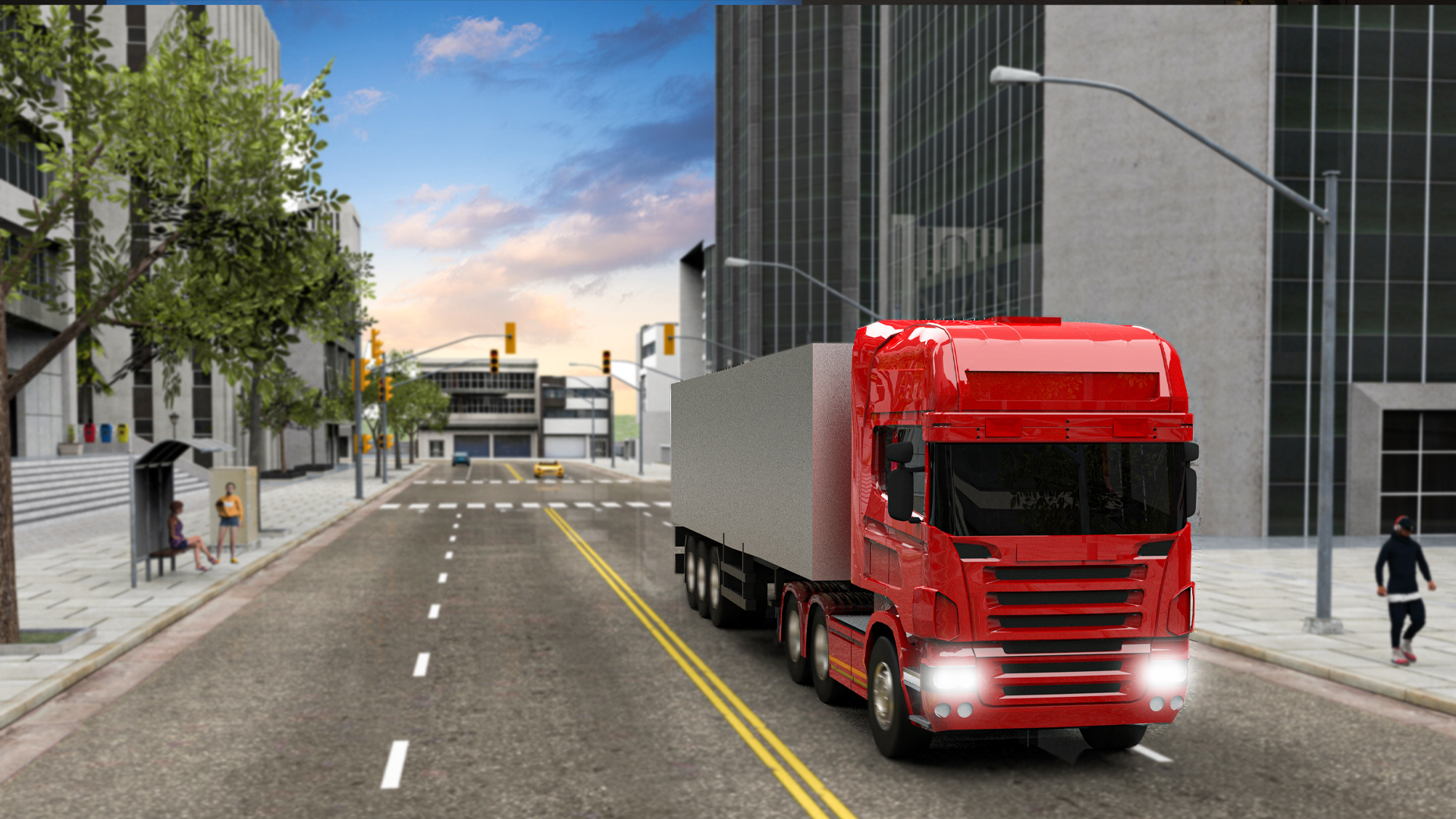 اسکرین شات 2 بازی Universal Truck Simulator 3D