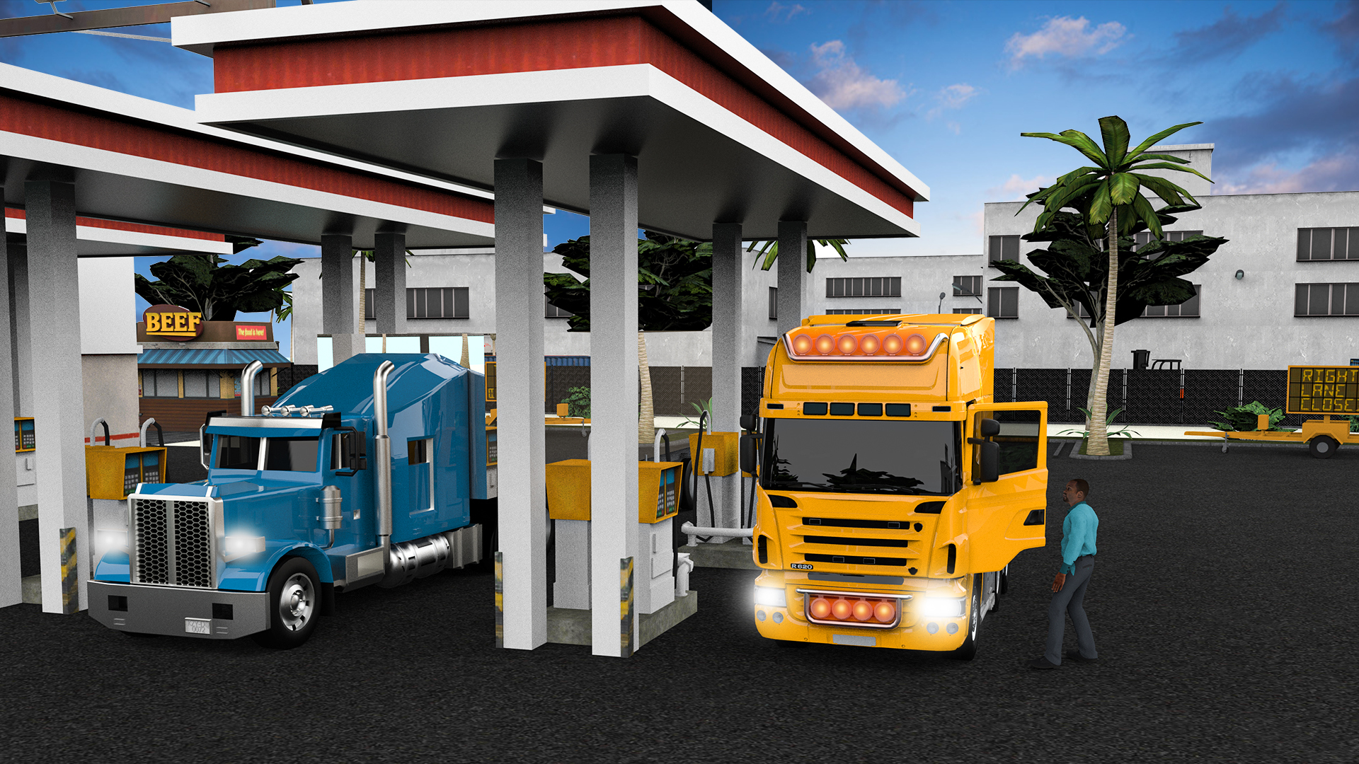 اسکرین شات 1 بازی Universal Truck Simulator 3D