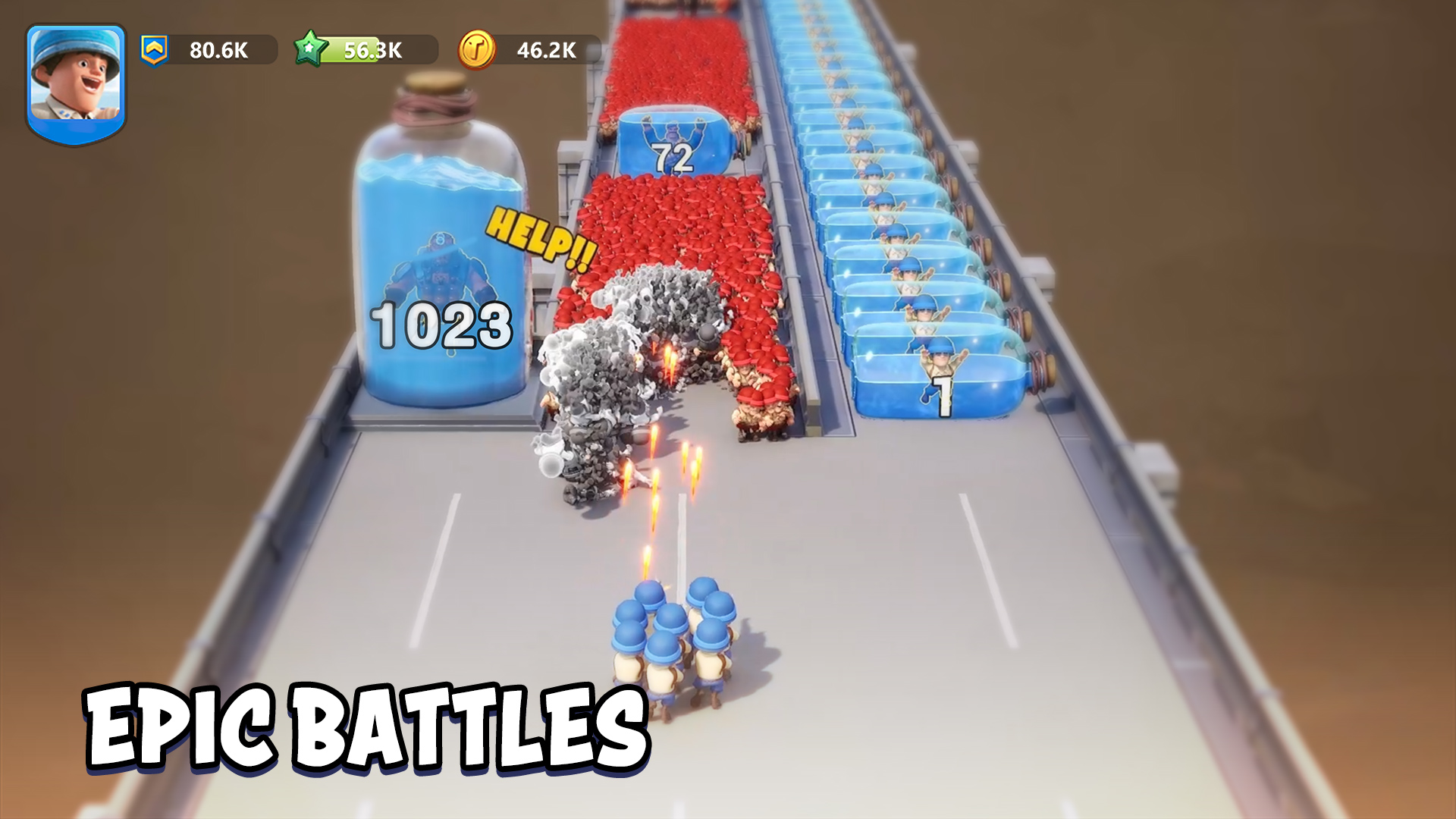 اسکرین شات 4 بازی Top War: Battle Game