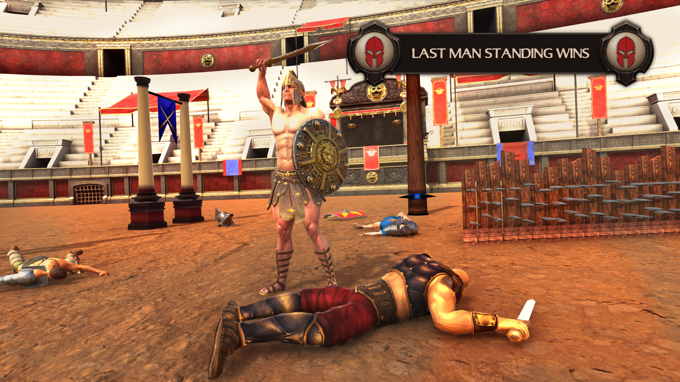 اسکرین شات 4 بازی Gladiator Arena Glory Hero