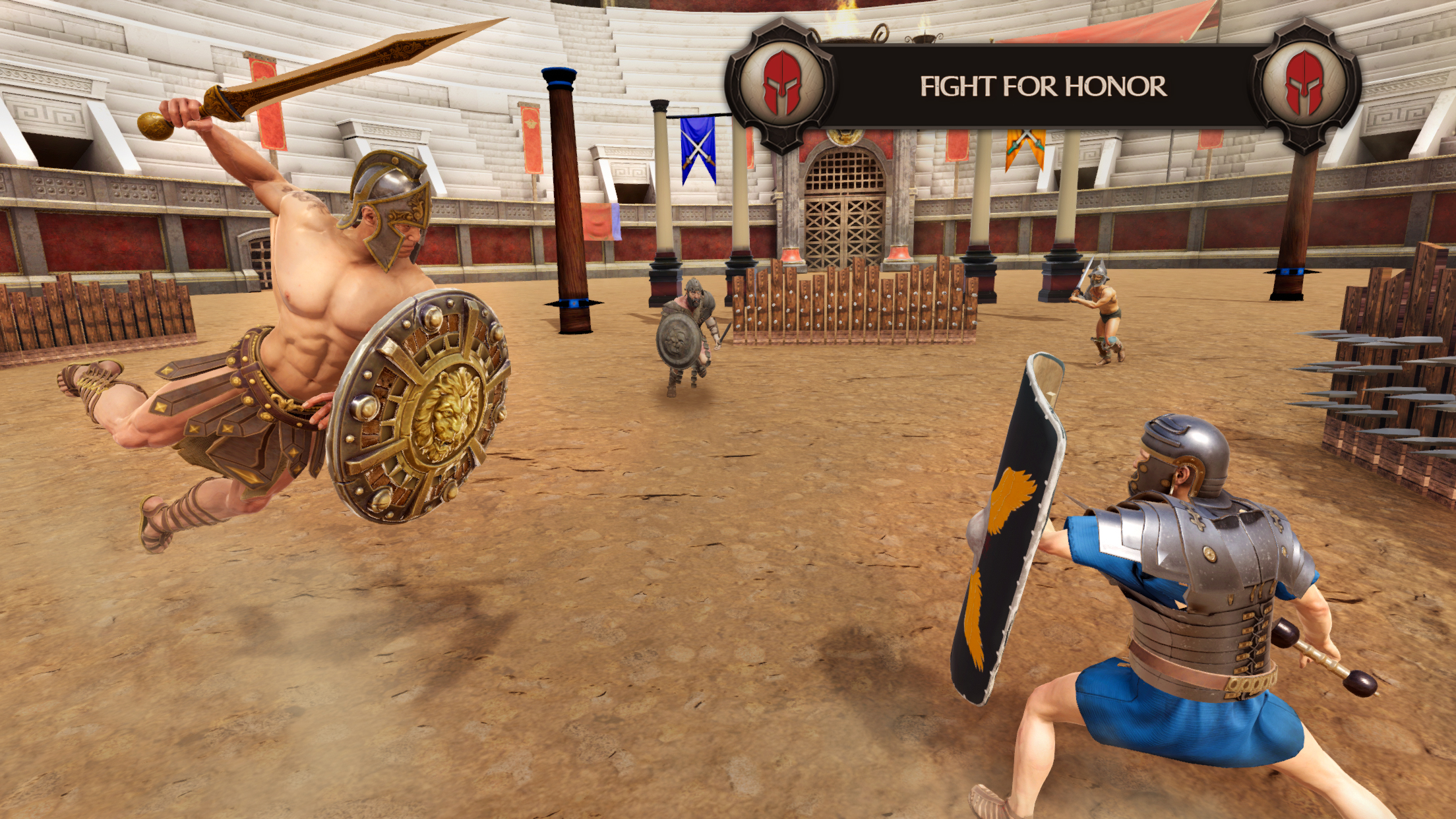 اسکرین شات 1 بازی Gladiator Arena Glory Hero