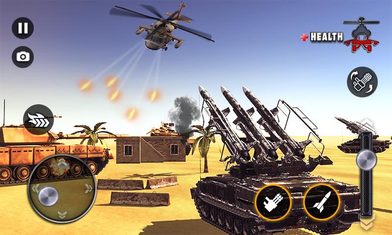 اسکرین شات 4 بازی Helicopter Gunship Strike